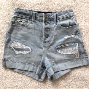 Hollister Ultra High Rise Mom Shorts